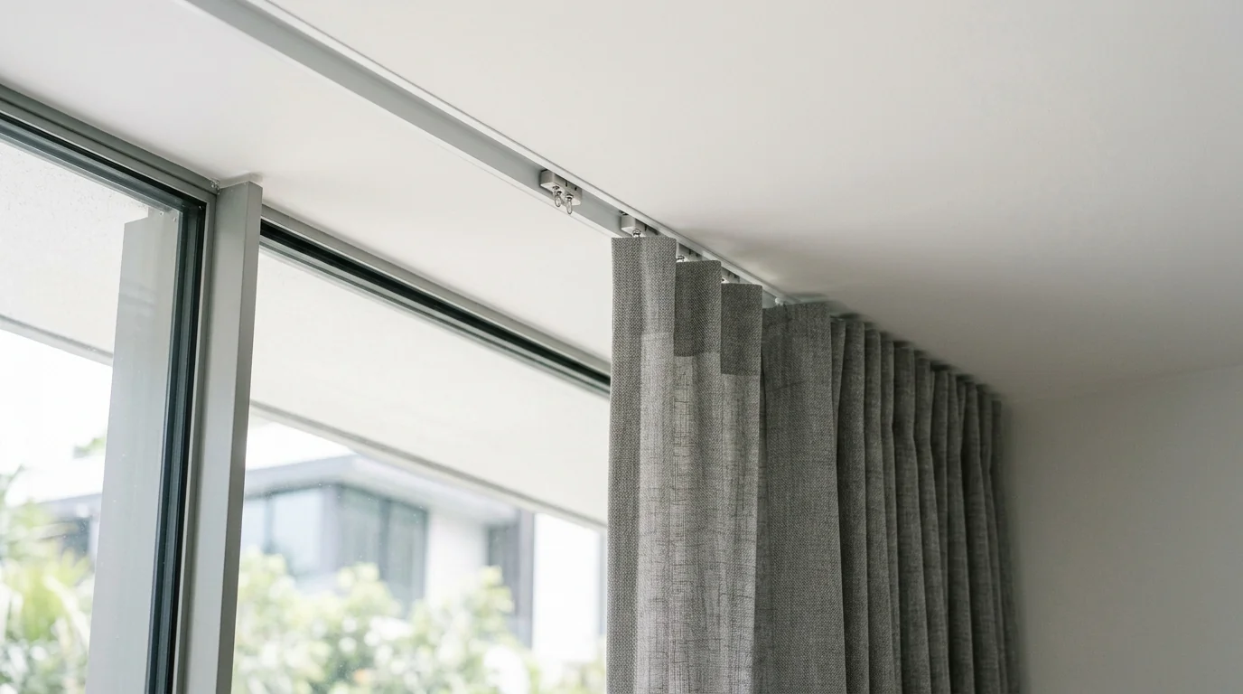 Curtain Tracks & Rods service by K2 Curtains and Trading